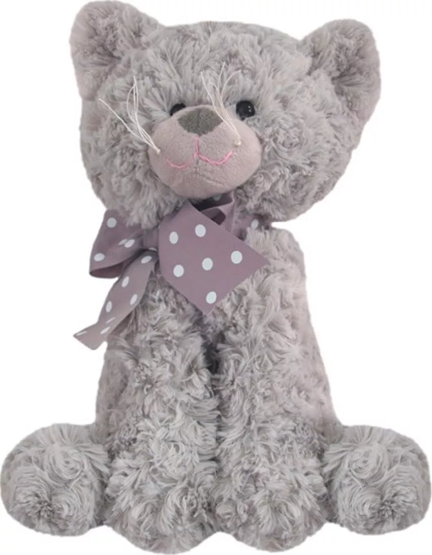 Beppe Gray Cat Beatrice Mascot with