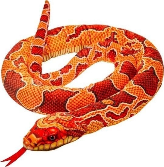 Beppe Mascot Snake red and orange