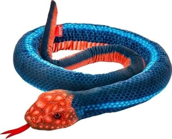 Beppe Mascot Snake blue and orange