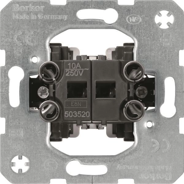 Berker One.Platform blind switch 2-key