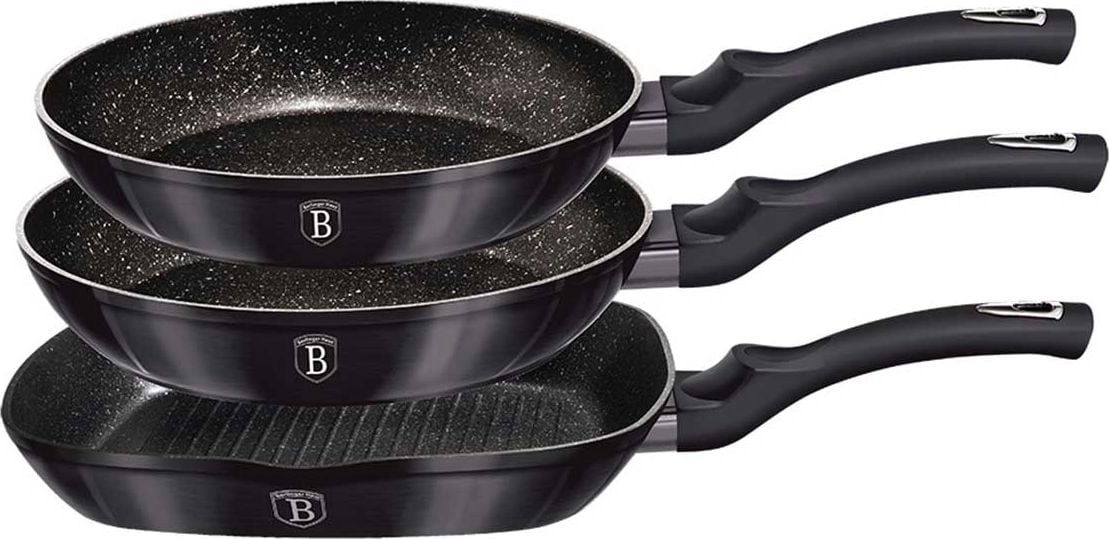 Patelnia Berlinger Haus zestaw Carbon pro