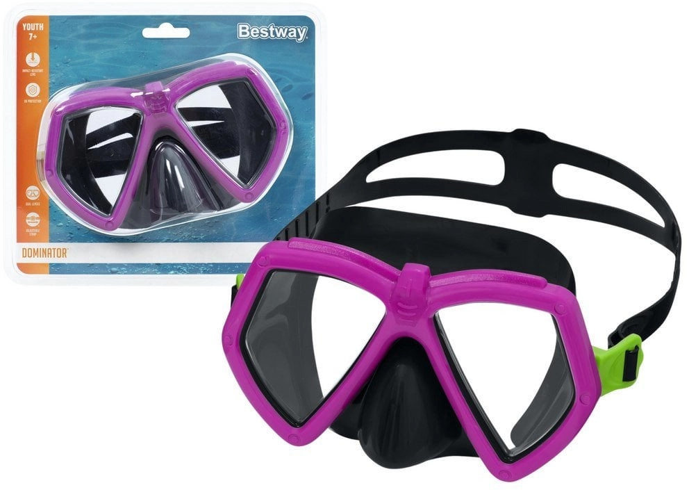 Mask Swimming Goggles Pink Bestway 22040