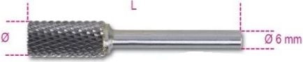 Beta Tools Oval Rotary Cutter 6mm