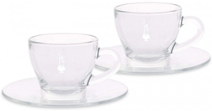 Bialetti Moka-Tassen Set Glas ISTITUZIONALE 2