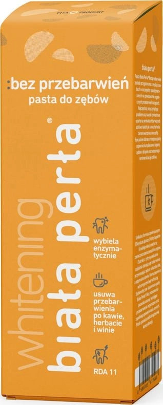 White Perła Toothpaste For coffee drinkers