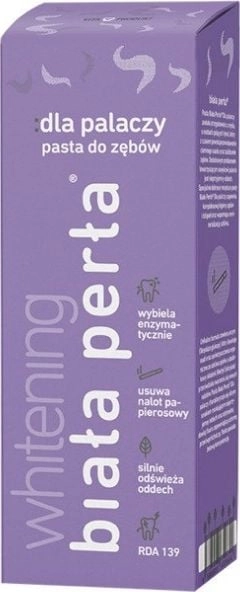 White Perła Toothpaste For smokers 75ml