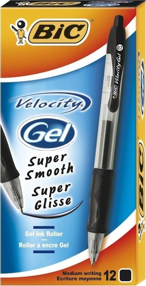 Bic Velocity Gel black gel pen