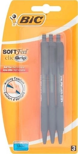 Black Soft feel bls ballpoint pen