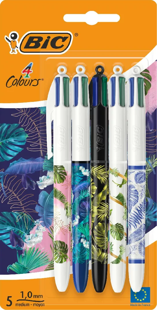 Bic BIC 4 Colours Message Botanical