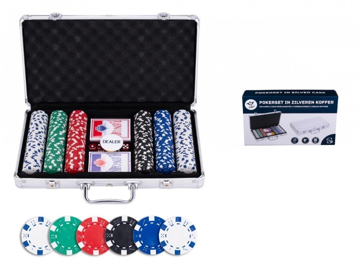 Poker set 300 standard 19575 8716096019575