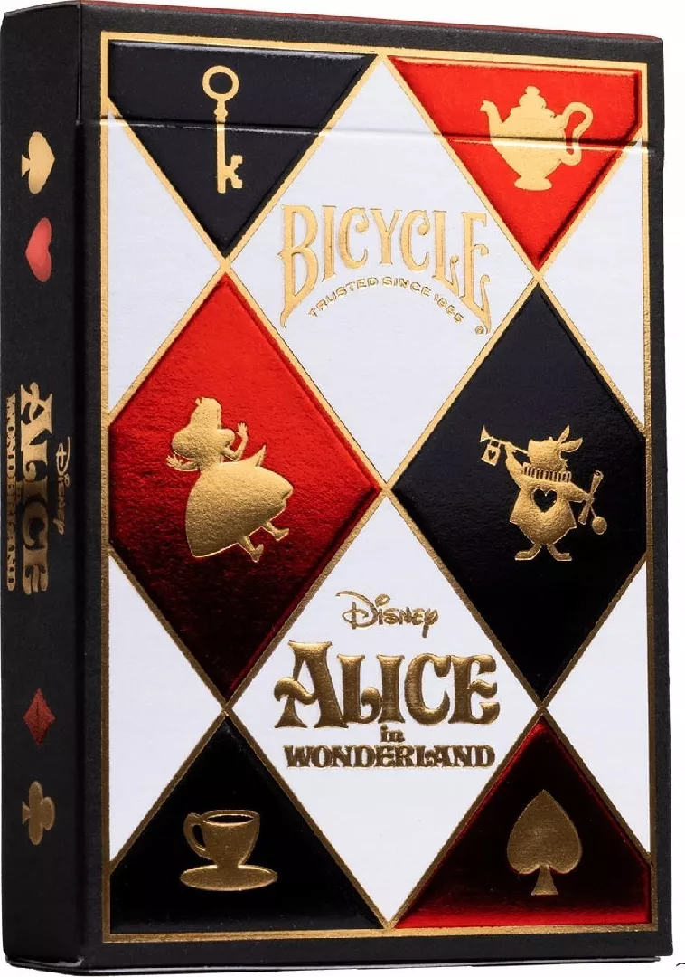 Alice in Wonderland BICYCLE cards 0073854097182