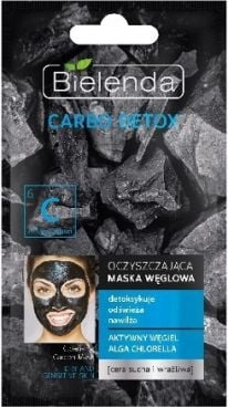 WHITE CARBO DETOX Carbon mask for