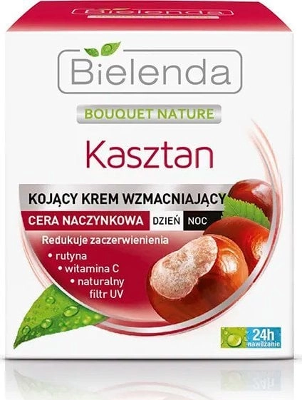 Bielenda Kasztan Cream sealing capillaries for
