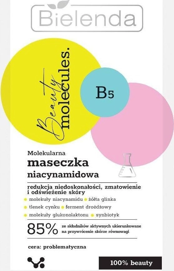 Bielenda Beauty Molecules.Molecular Niacinamide Mask