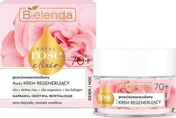 Bielenda Royal Rose Elixir przeciwzmarszczkowy tłusty