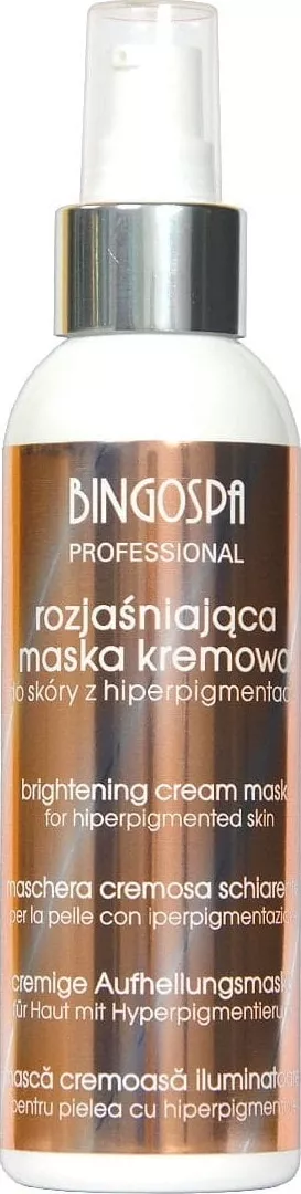 BingoSpa DISCOLORATIONS Brightening cream mask for