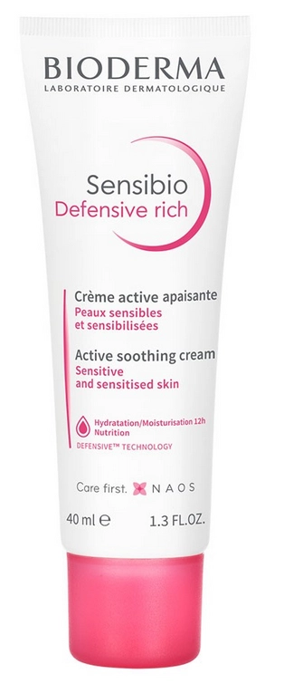 Veido kremas Bioderma Sensibio Defensive Rich