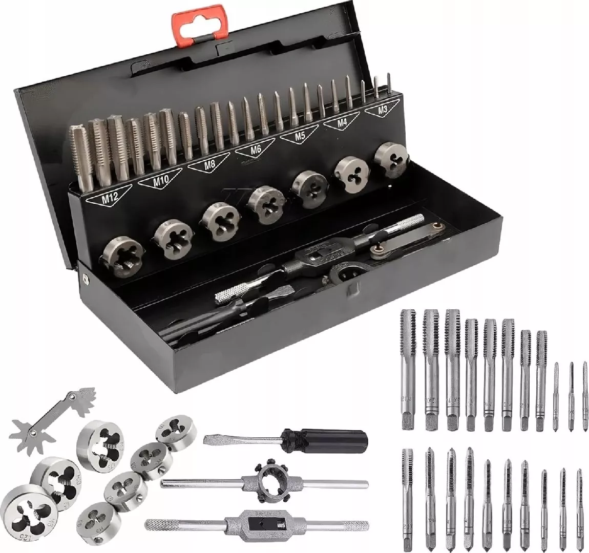 Set of taps and dies 32