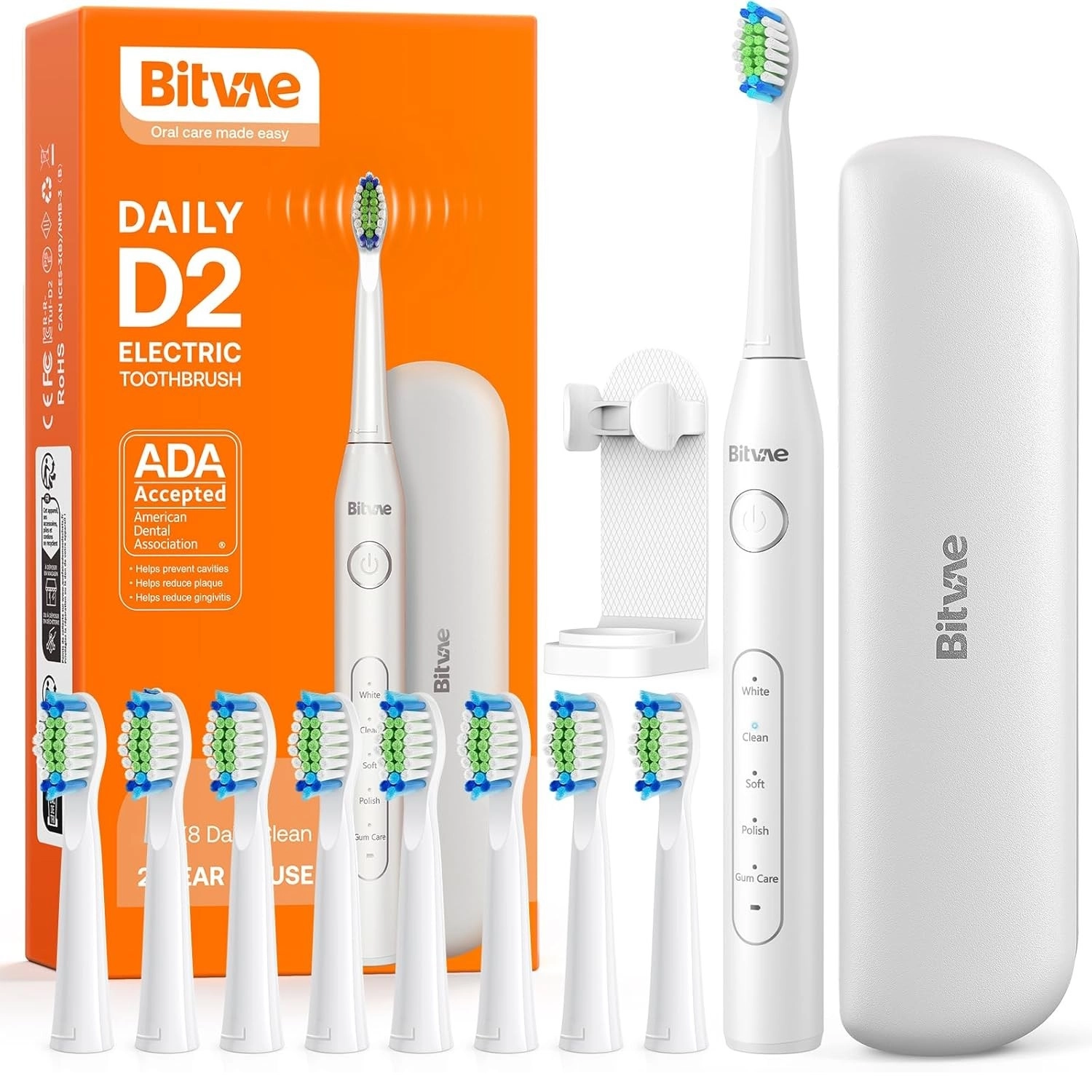 Bitvae Toothbrush with nozzle set and