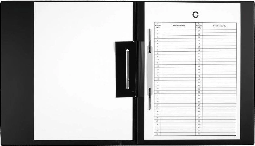 Personal file folder (b+w) black 5907214105338
