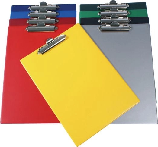 Board with A4 clip - dark