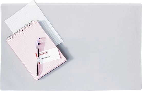 Transparent desk pad with pocket 38x58