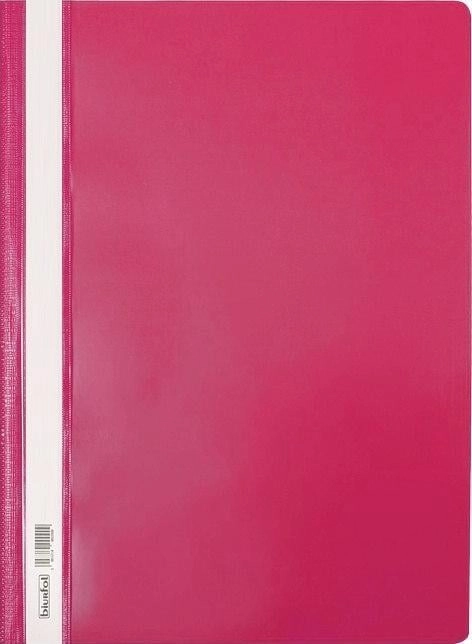 Pink hard PVC folder (10 pcs)