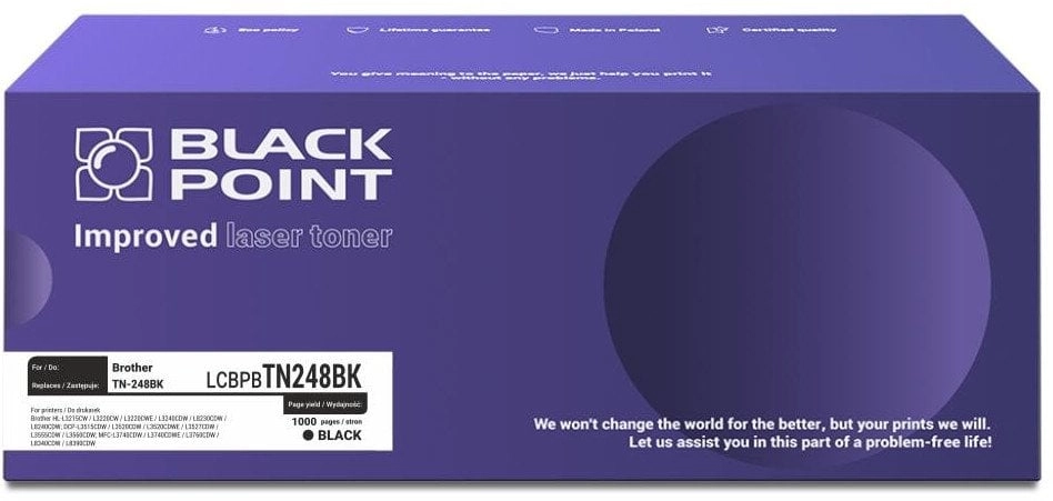 [LCBPBTN248BK] Toner BP (Brother TN-248BK) BLBTN248BKBW