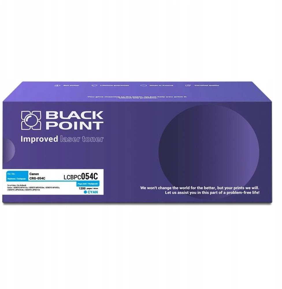 [LCBPC054C] Toner BP (Canon CRG-054C) BLC054BCBW