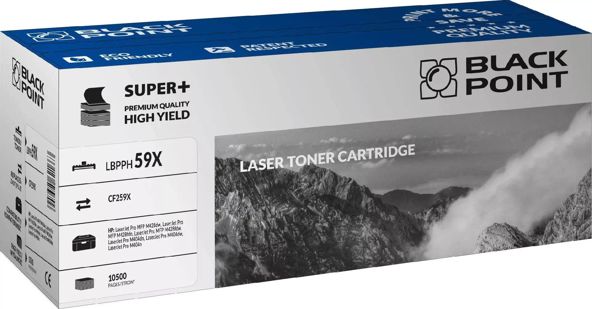 Replacement Toner Black Point LBPPH59X HP