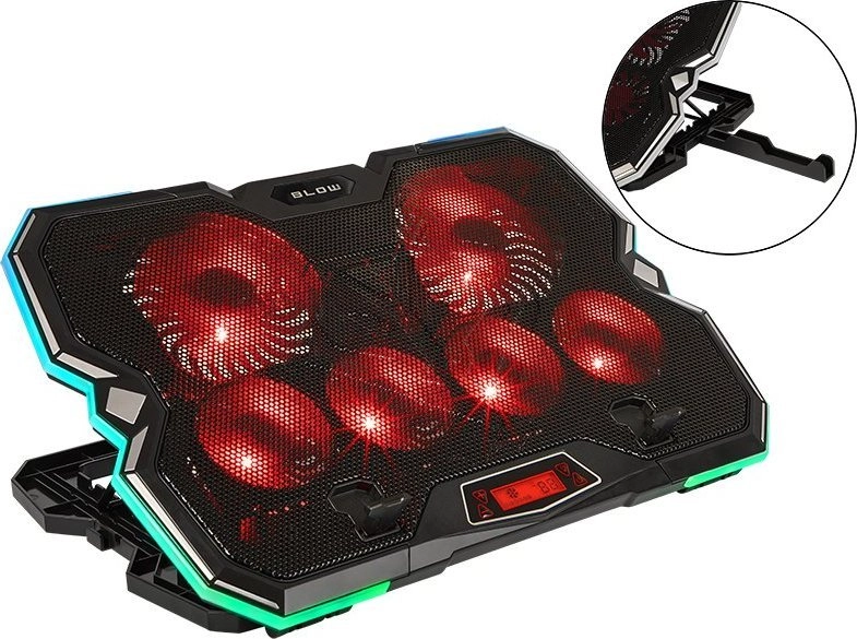 6 FAN VORTEX RGB Laptop Cooling
