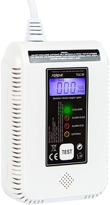 TGC30 WiFi Tuya carbon monoxide and
