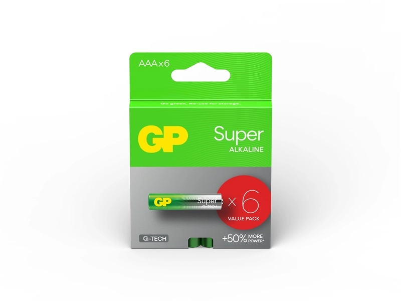 BATTERIES SUPER ALKALINE AAA 1.5V