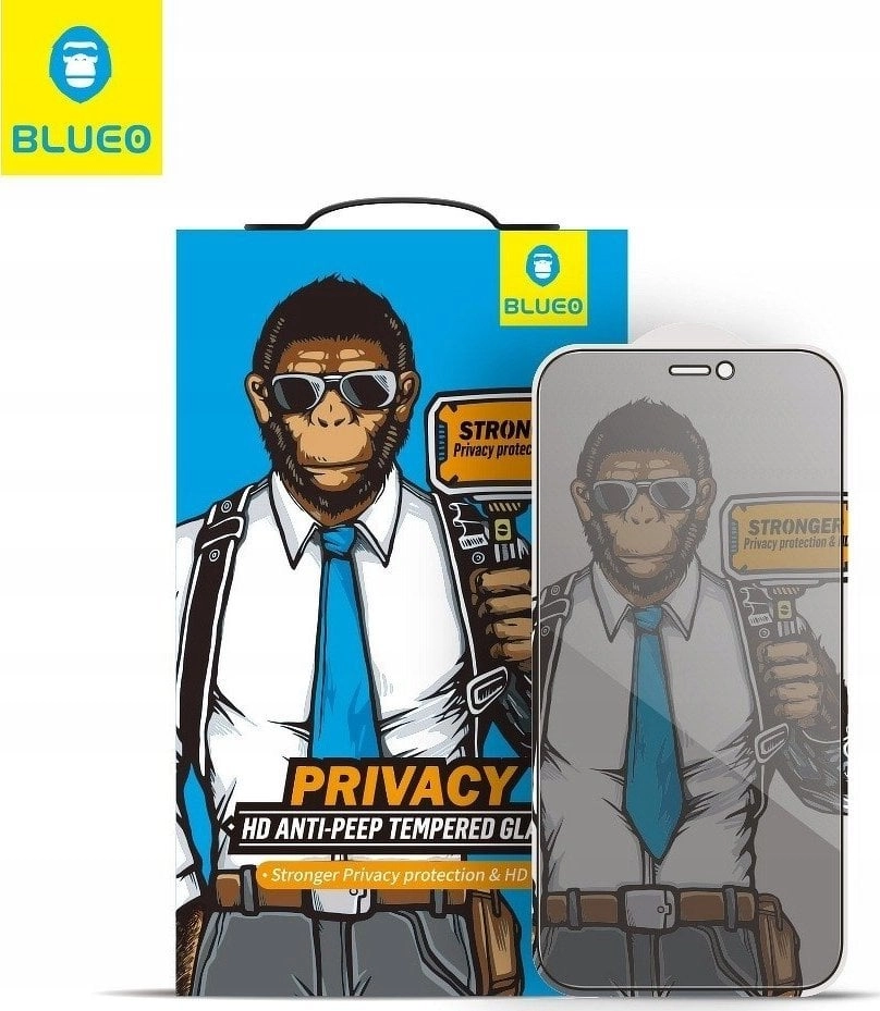 Blueo Szkło Hartowane 5D Mr. Monkey