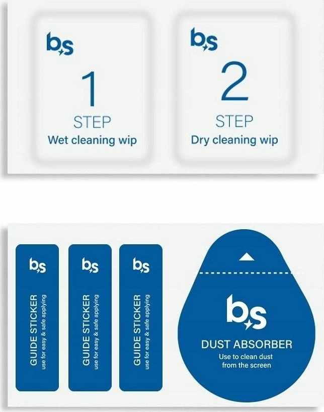 Blue Star 5D tempered glass -