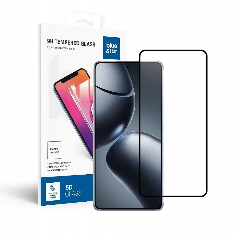 Blue Star 5D tempered glass -