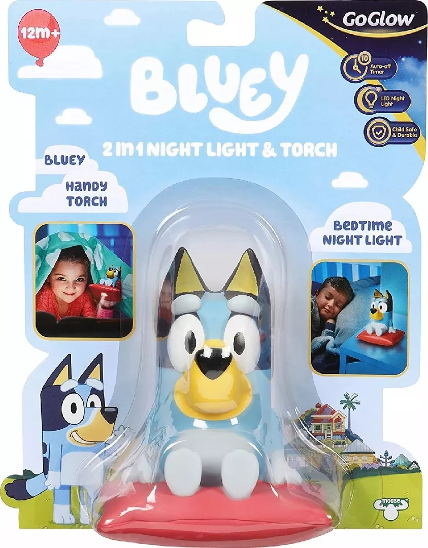 Bluey GoGlow Buddy Night Light and