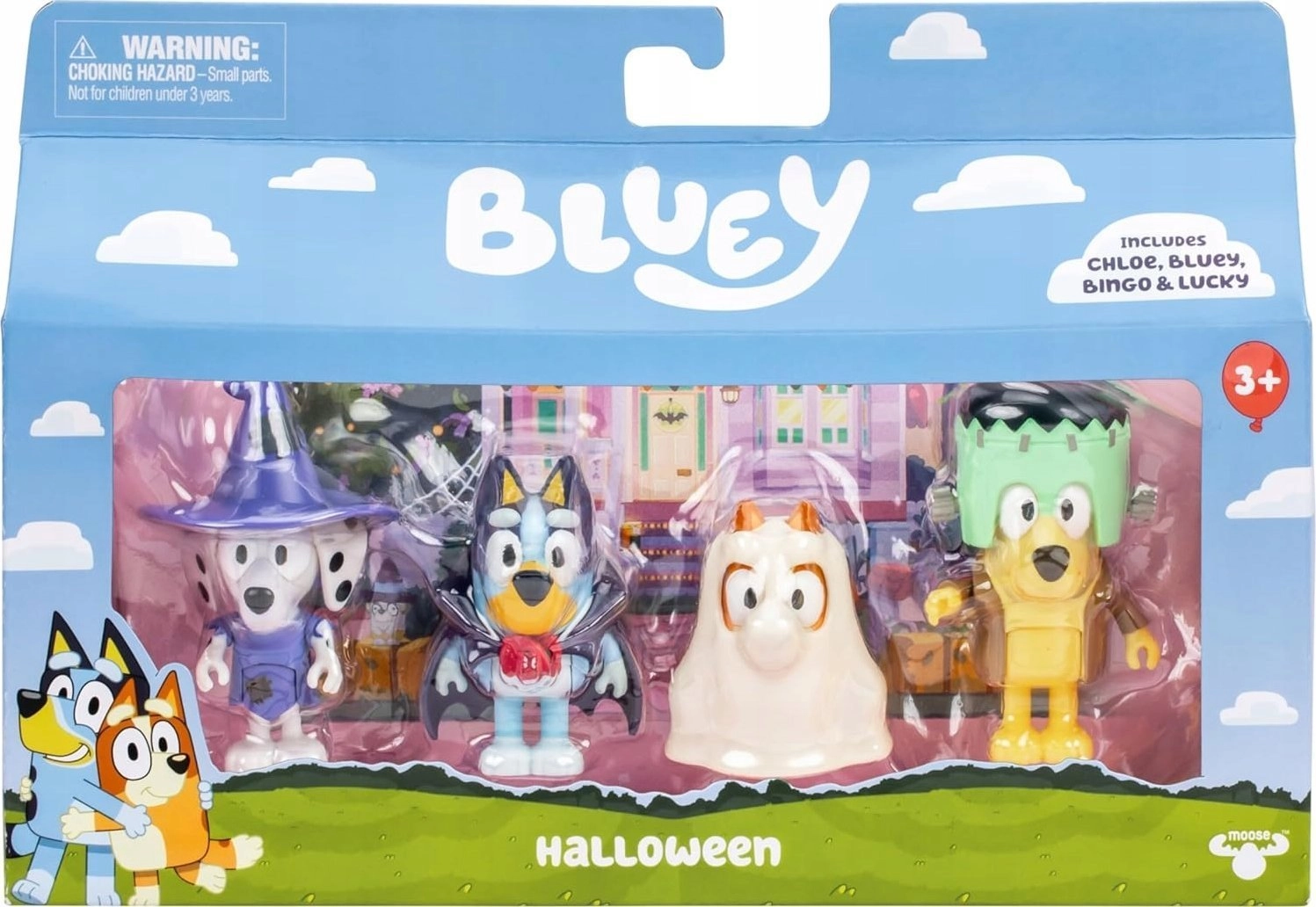 Figurka Bluey Bluey BLUEY Figure 4pk
