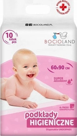 Bocioland 1516 1-TIME UNDERLAY 90x60 10PCS