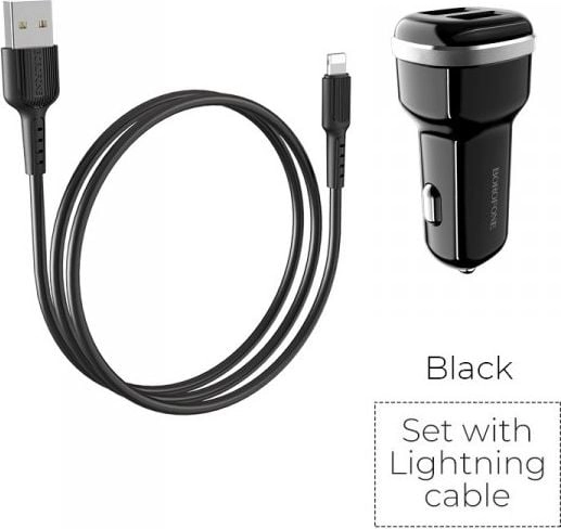 Borofone charger 2x USB-A 2.4