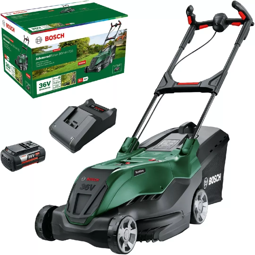 Bosch Rotak 36v-44-750 Lawnmower Electric 44