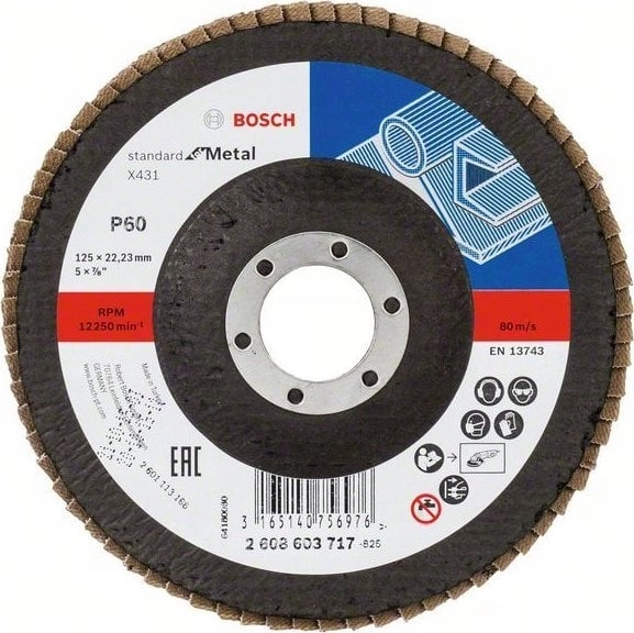 Bosch SCIERNICA TALERZ. 125/ 60 X431