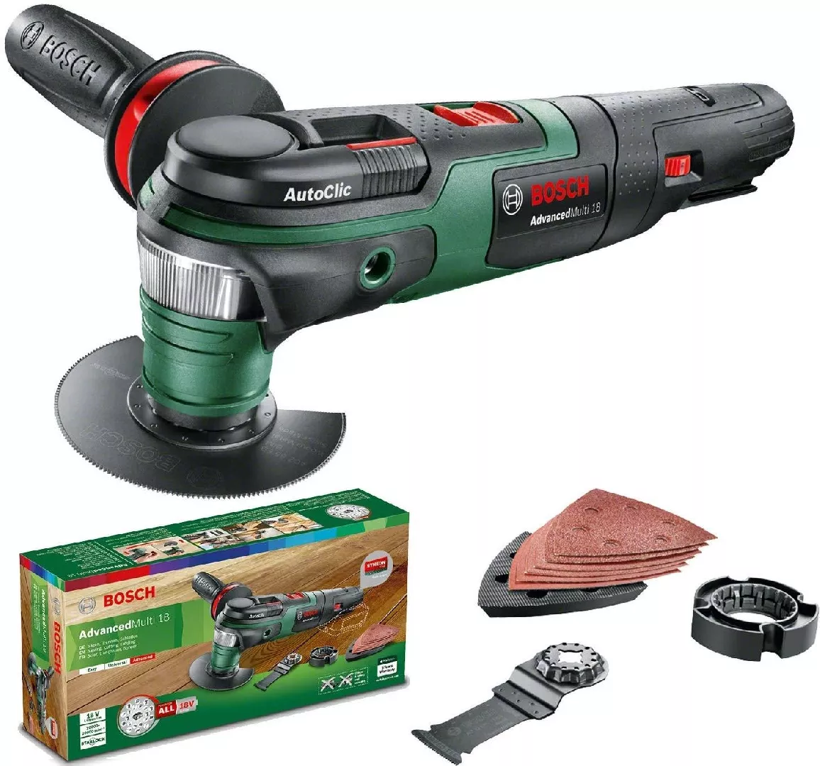 Bosch Cordless multifunction tool AdvancedMulti 18