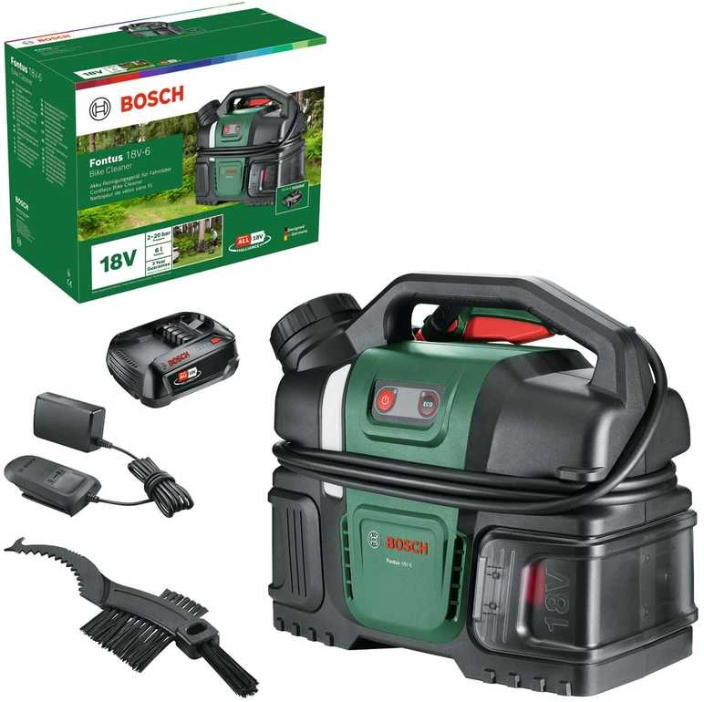 Bosch Powertools bicycle cleaning device Fontus