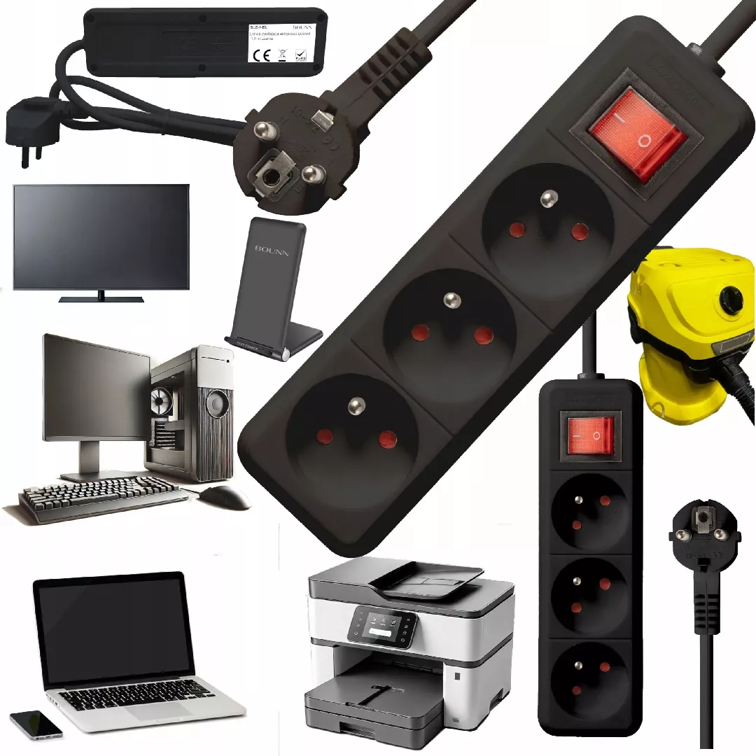 Bounn surge protection power strip 3