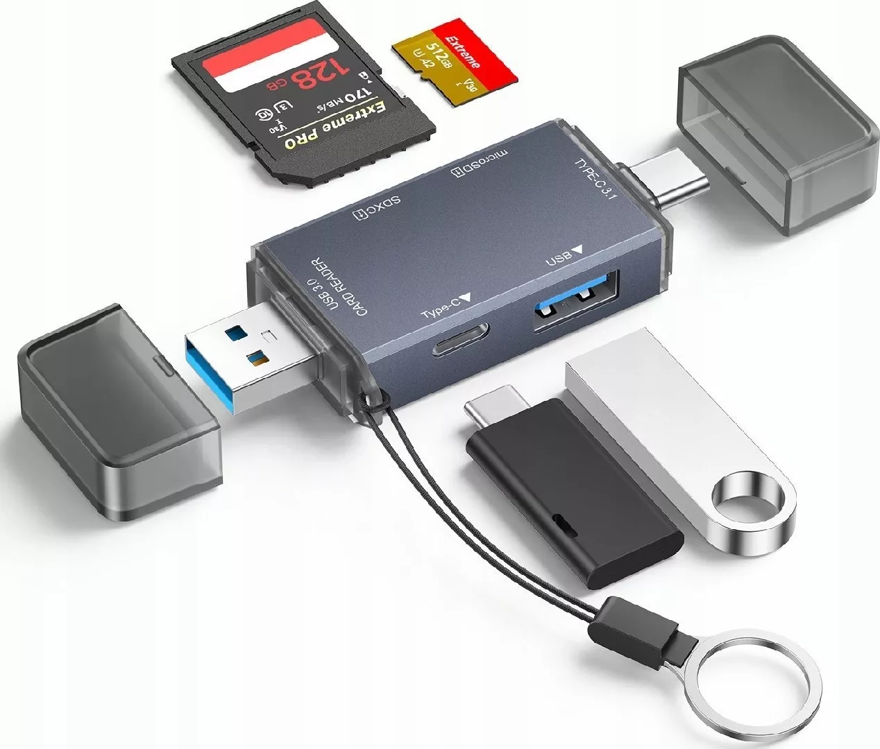 Czytnik kart pamiÄci USB USB-C 3