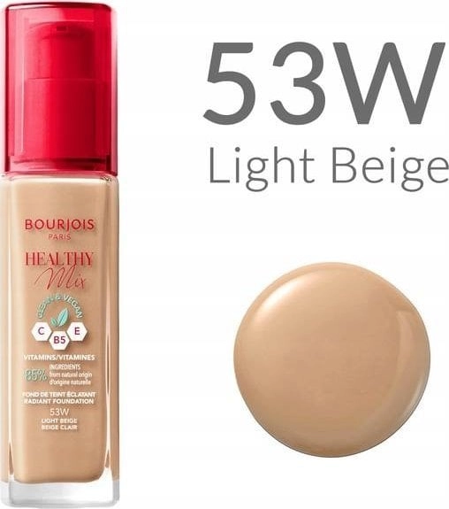 Bourjois Healthy Mix CleanVegan Foundation Facial