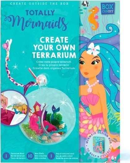 Box Candiy  the Mermaid Terrarium creative
