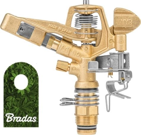 Bradas Brass pulsating rotary adjustable sector