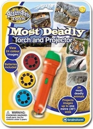 Brainstorm Flashlight projector Dangerous animals E2038